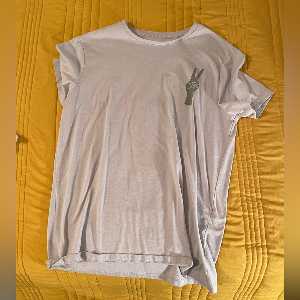 Peace Sogn Grey Shirt